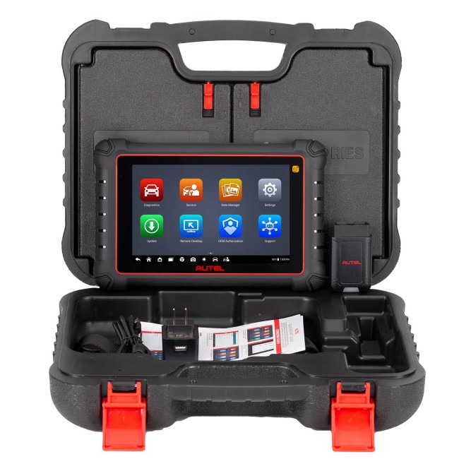 2024 Autel MaxiCOM MK900TS MK900-TS All Systems Diagnostic Scanner with Android 11.0 Full TPMS Functions Upgraded of MK808TS